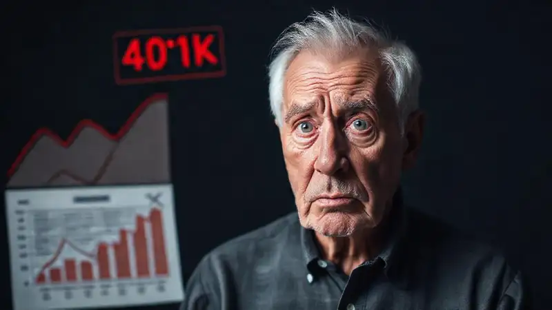 El anciano está preocupado por su jubilación