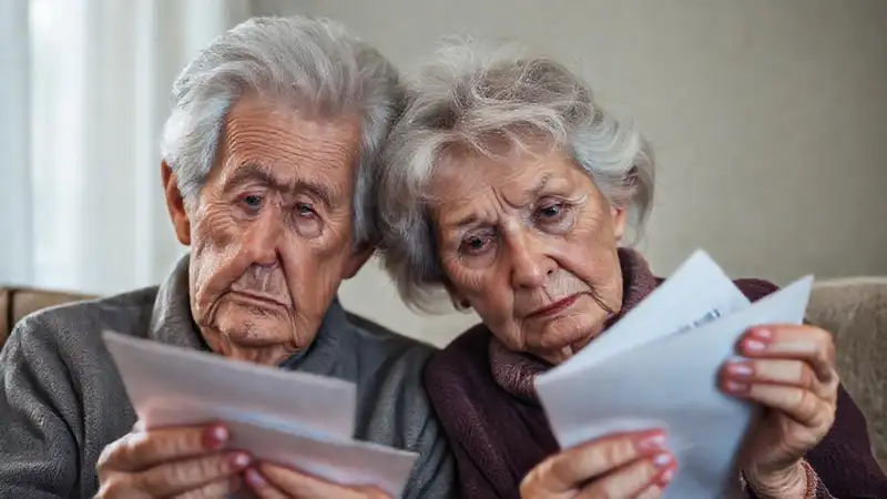 Una pareja anciana enfrenta dificultades financieras