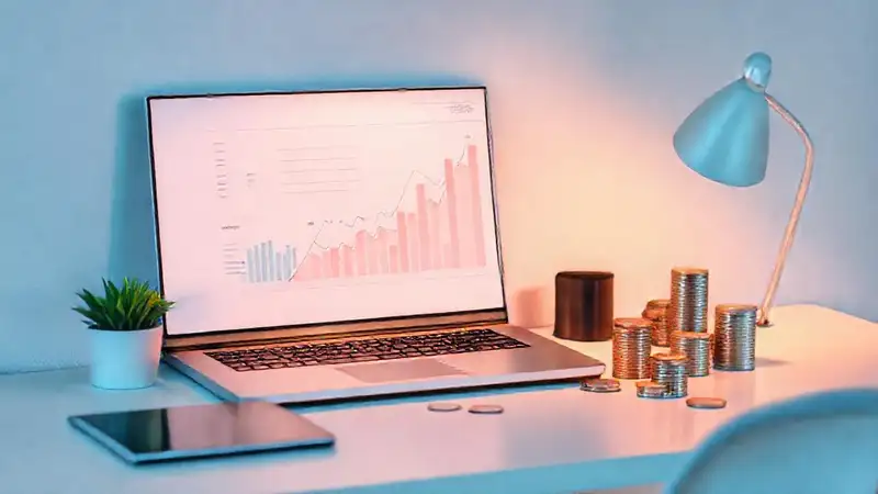 Un escritorio minimalista promueve un crecimiento económico
