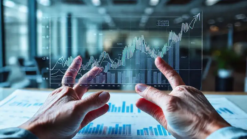 Gráficos financieros informan con confianza