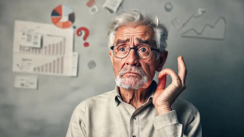 Un jubilado busca un futuro financiero tranquilo