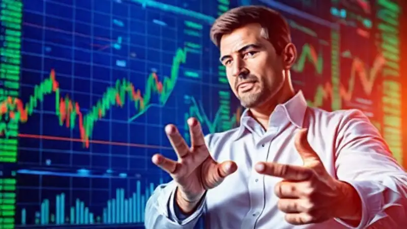 Gráficos bursátiles reflejan inversión segura y digital