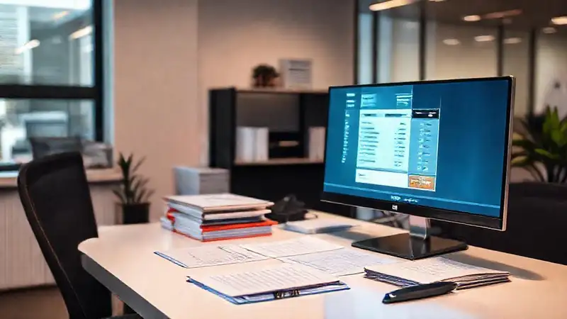 Un escritorio moderno refleja productividad y calma