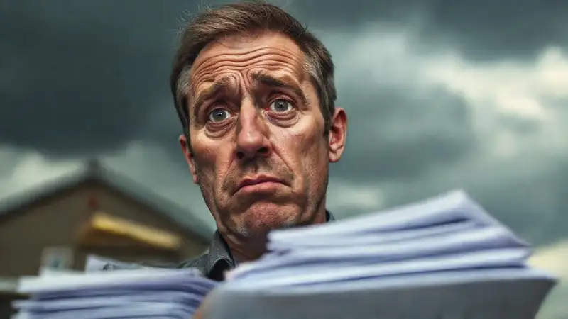 Un hombre confuso enfrenta un cambio vital