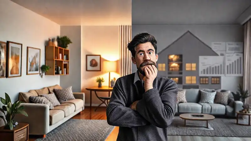 Contrastan un hogar pequeño y acogedor con riqueza