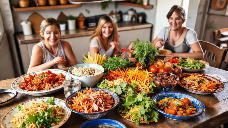 Una cocina mediterránea, deliciosa y familiar