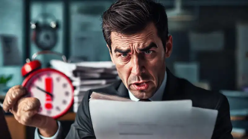 El empresario frustrado afronta facturas caóticas