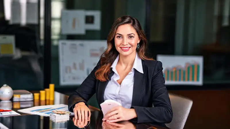 La empresaria negociaba con éxito y prosperidad