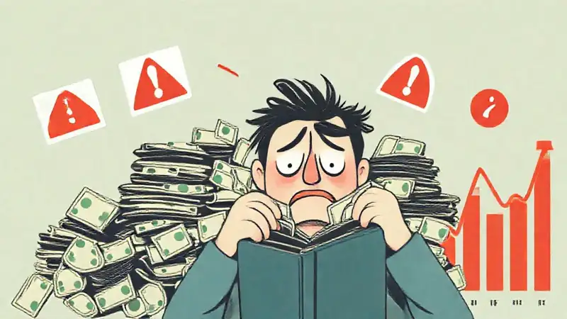 La angustia financiera genera preocupación y vacío