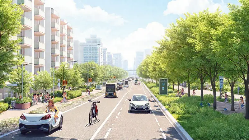 Transporte sostenible mejora la vida urbana