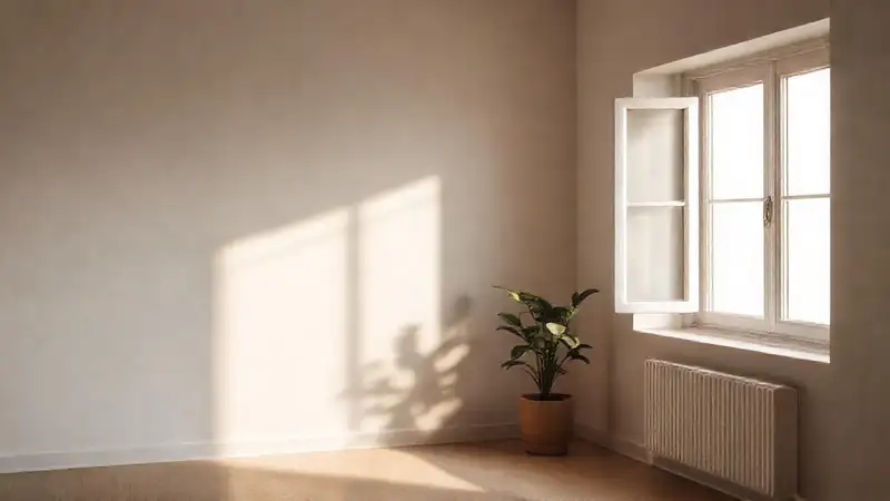 Un espacio sereno y minimalista