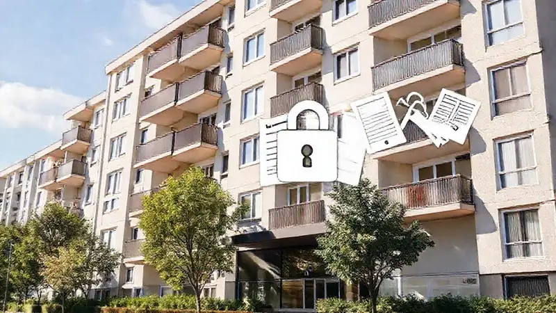 Edificio moderno seguro y profesionalmente administrado