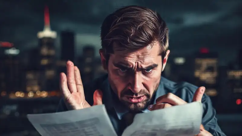 La bancarrota causa desesperación financiera y angustia
