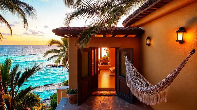 Una villa costera ofrece lujo sereno