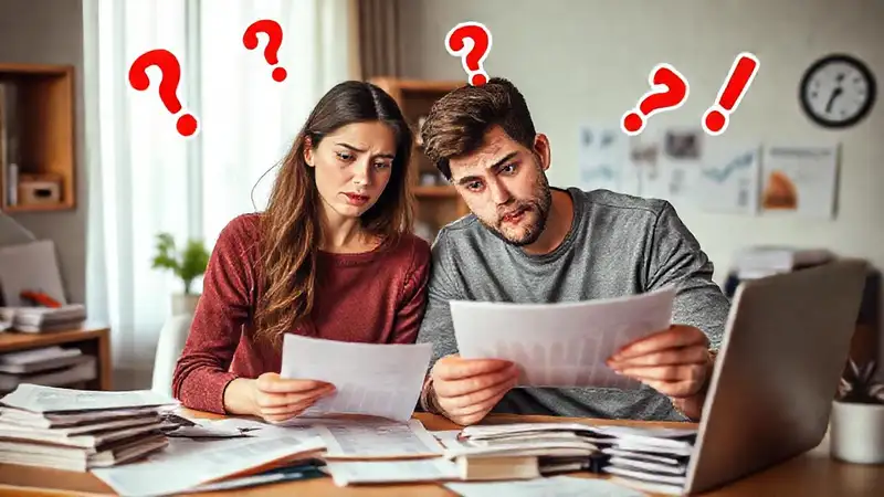 Jóvenes preocupados por sus errores financieros
