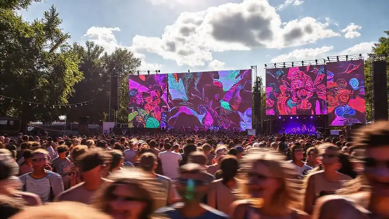 El verano celebra con arte y color