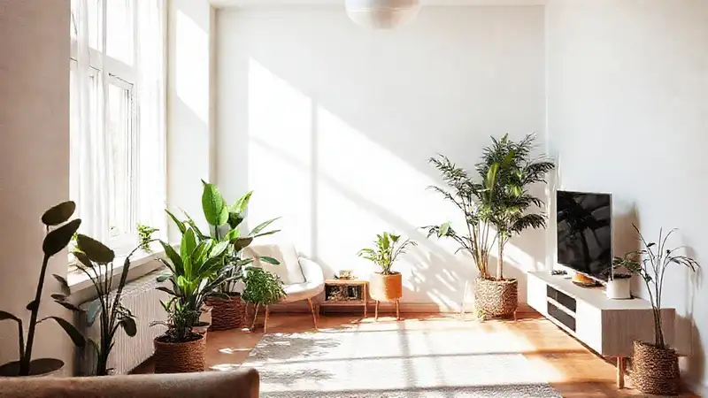 Un apartamento minimalista promueve la calma y ahorro