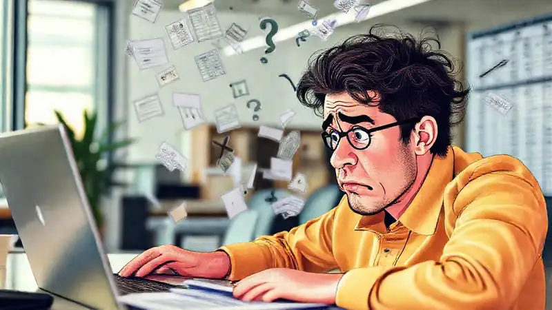 Impuestos freelance: desorden y estrés