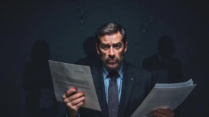 Un hombre confuso enfrenta problemas legales