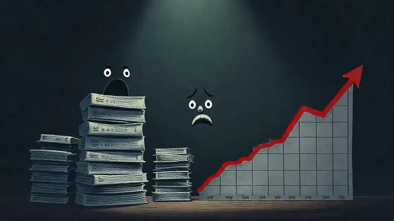 La deuda genera un caos financiero sombrío