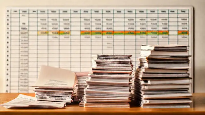 Planificación financiera serena y organizada
