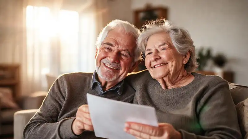 Un matrimonio feliz encuentra seguridad financiera