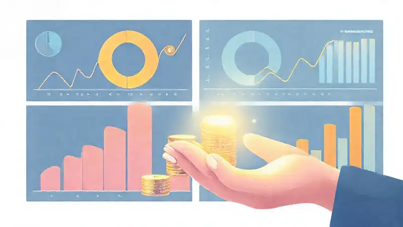 Planificación financiera consciente y visualmente tranquila