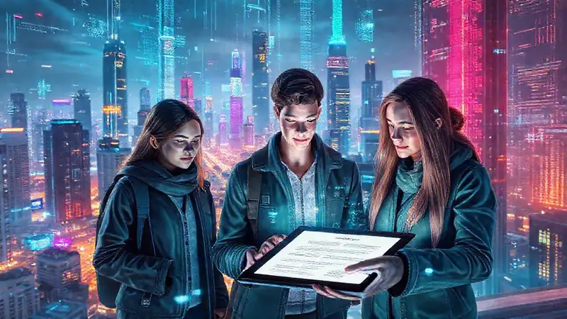 Ciudad futurista hereda datos digitales