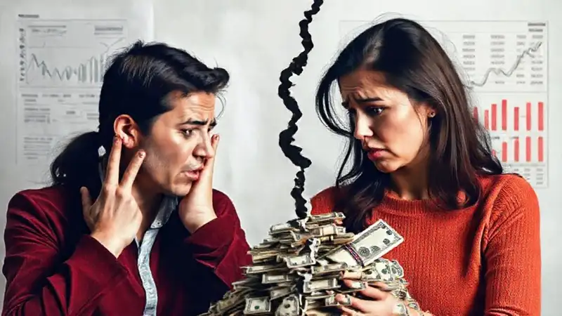La lucha financiera genera frustración y tristeza