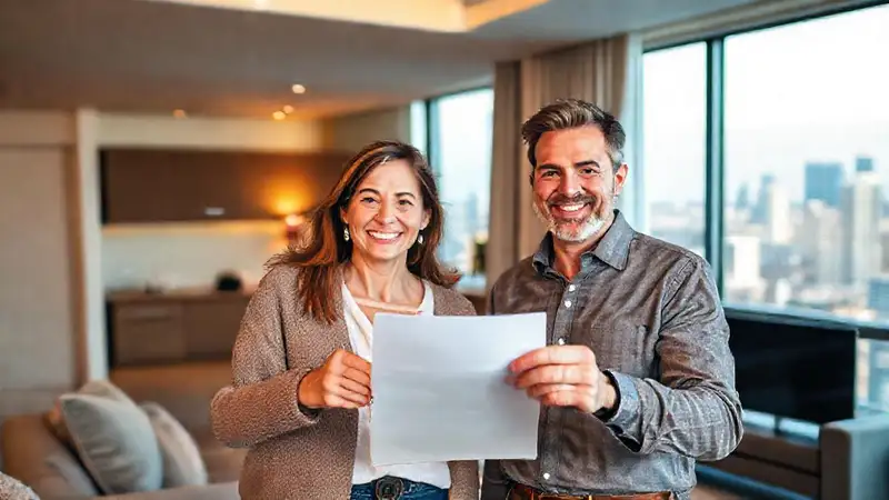 Realtor ofrece un nuevo apartamento brillante
