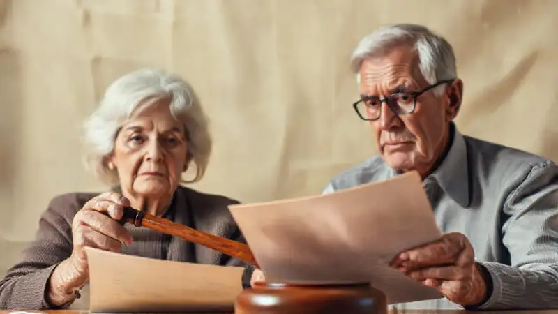 Ancianos firman con serena solemnidad