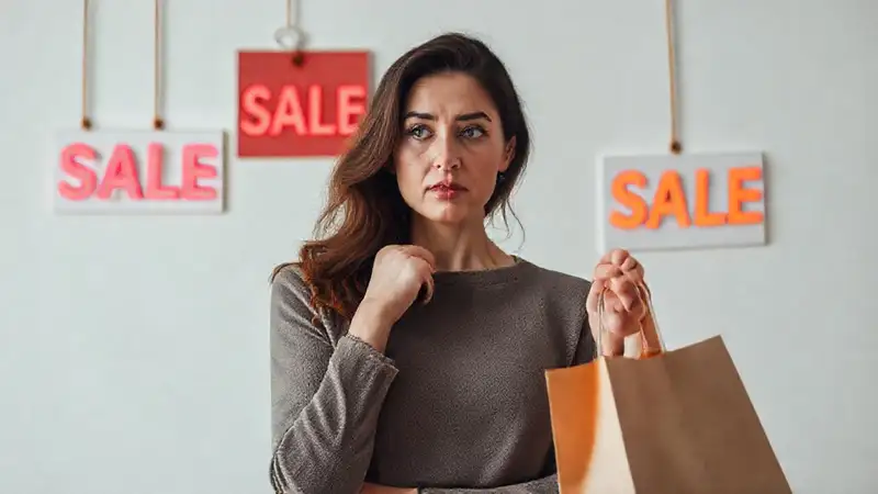 Ella rechaza la compra