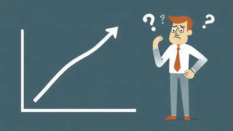 El gráfico muestra una inversión confusa