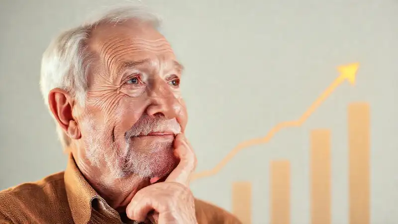 Un anciano sueña con un futuro seguro