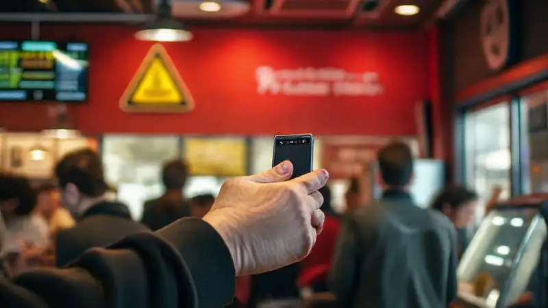 Un restaurante moderno genera atmósfera acogedora y tensa