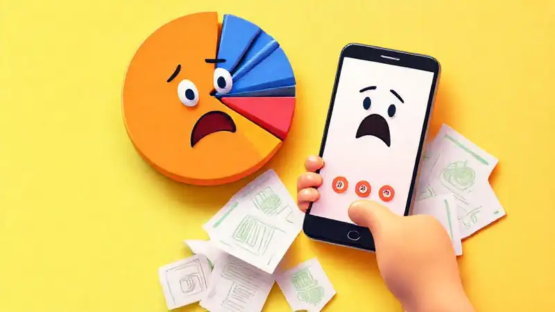 Una gráfica animada muestra problemas financieros