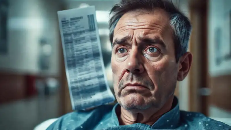 El paciente lucha con la deuda y el miedo