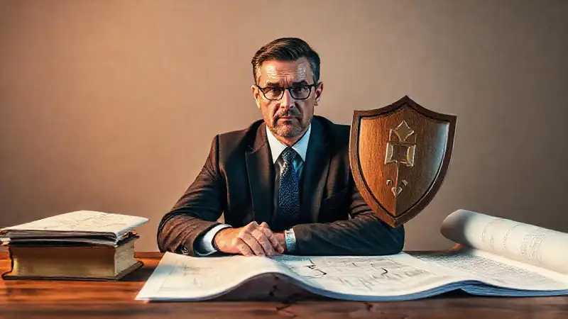 Un empresario serio negocia un futuro incierto