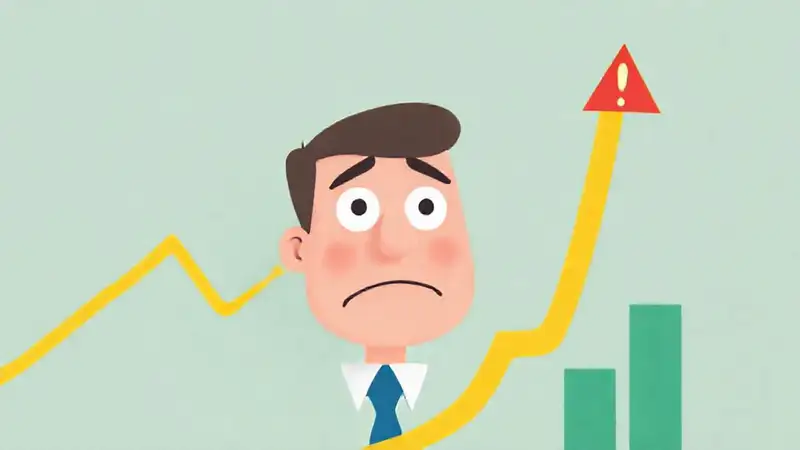 El gráfico muestra deuda y alerta