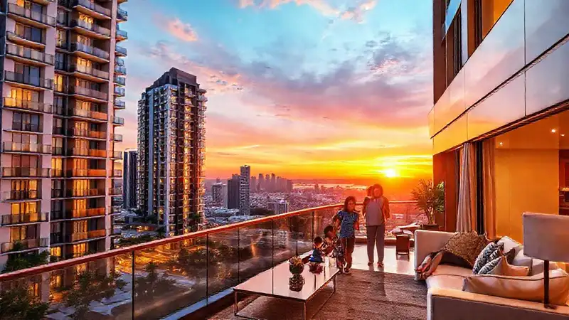 Un elegante edificio ofrece vistas espectaculares