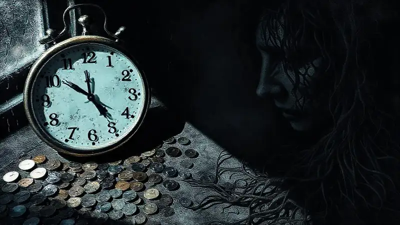 La tristeza se manifiesta en la quietud