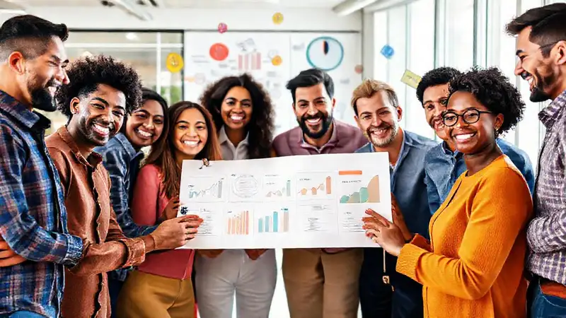 Equipo colaborativo busca éxito financiero
