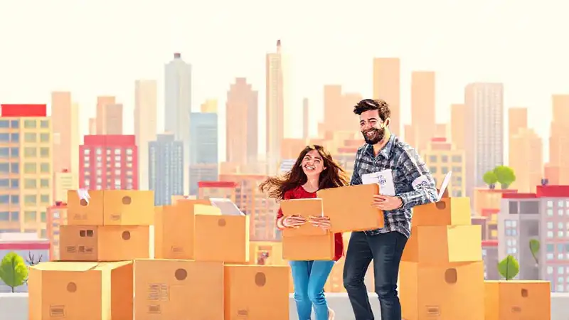 Nueva ciudad, familia feliz y futuro