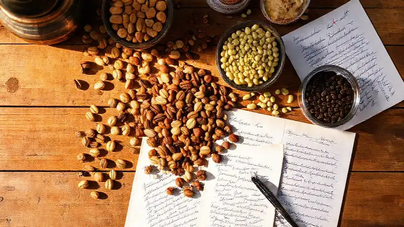 Una mesa rústica transmite calidez y alegría