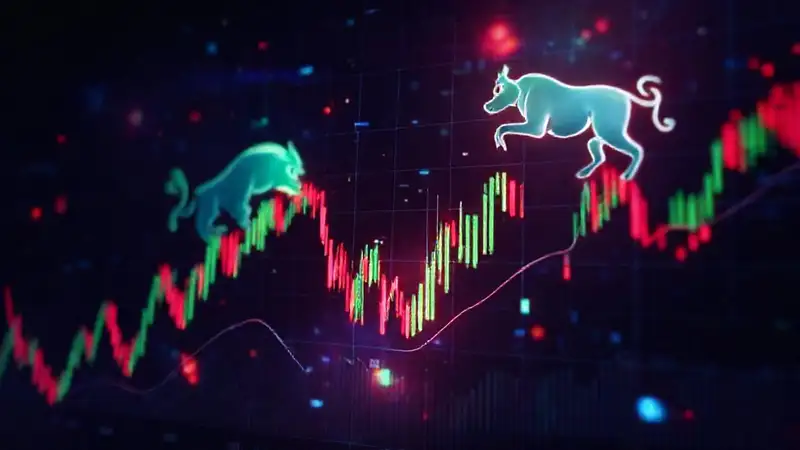Gráficos de cripto muestran volatilidad dinámica