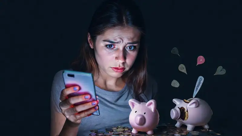 Una joven sufría estrés financiero y confusión