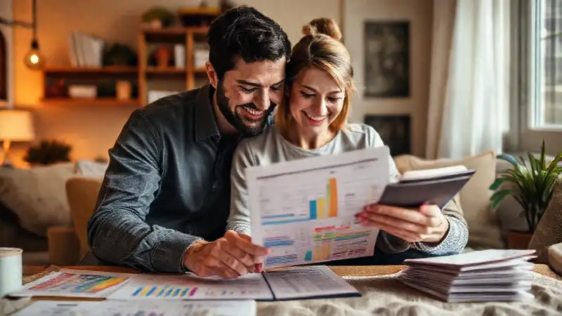 Planifican un hogar financiero feliz