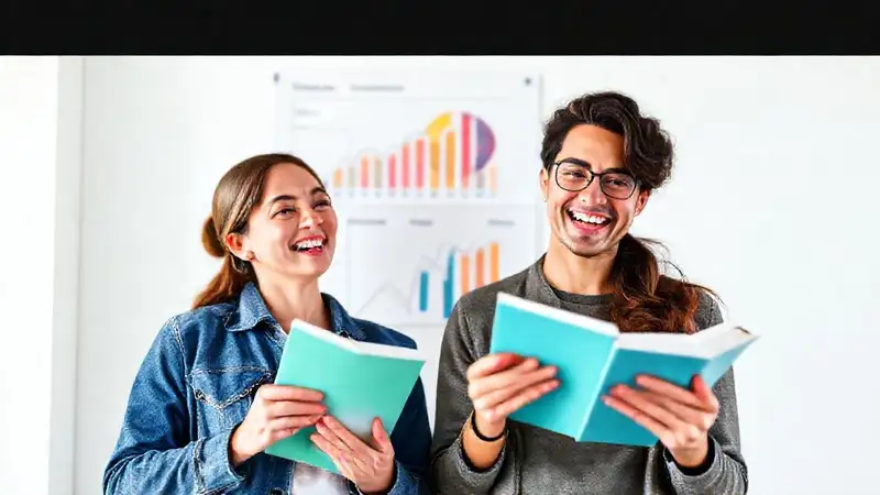 Una pareja joven invierte con optimismo