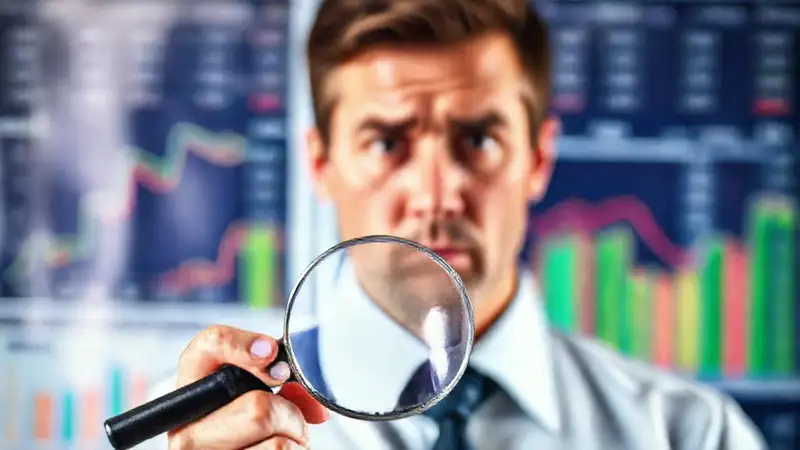 Gráficos financieros revelan preocupación profesional