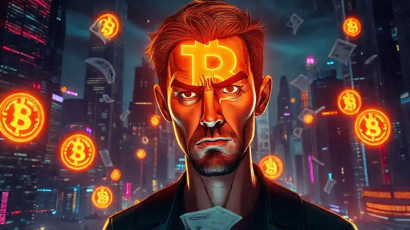 Una ciudad futurista refleja ansiedad digital